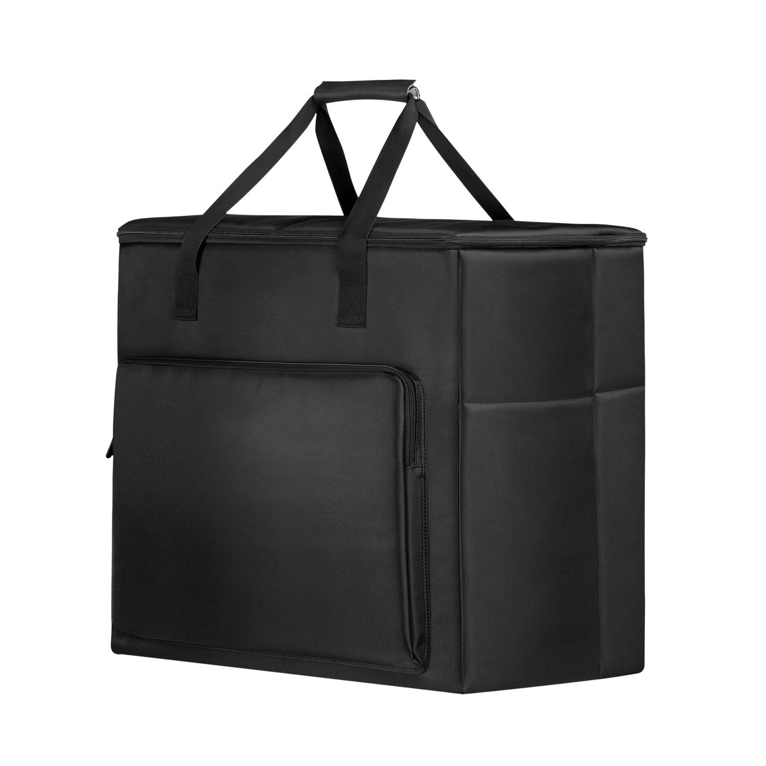Buwico BUBM Large Capacity Multi-Pocket Desktop PC Travel Storage Bag Organizer - Fits 27 Inch Computer, Monitor, Keyboard & Accessories (XL Size) | Perfect for Office, Home & Business Travel