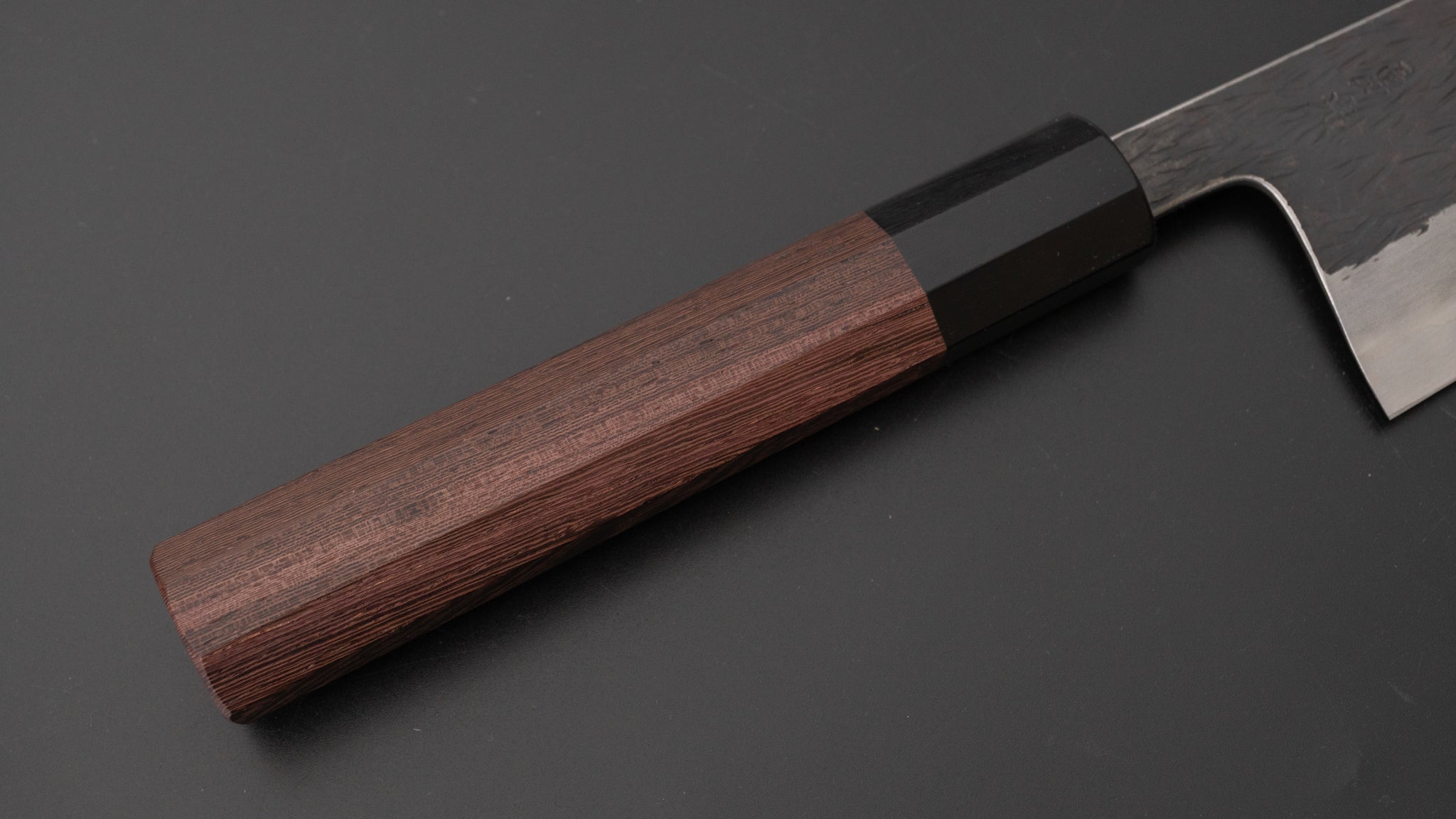 Premium Isamitsu White #1 Stainless Clad Kurouchi Gyuto 240mm Chef Knife with Taihei Tagayasan Handle - Perfect for Sushi, Meat Cutting & Professional Kitchen Use