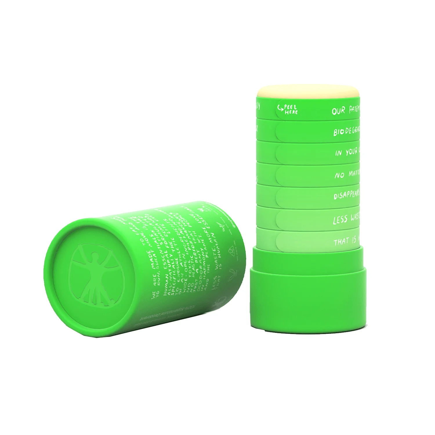 Organic Coconut, Guava & Sea Salt Deodorant Stick by Human Essentials - Natural, Aluminum-Free & Long-Lasting for Women & Men - Perfect for Gym, Travel & Daily Freshness