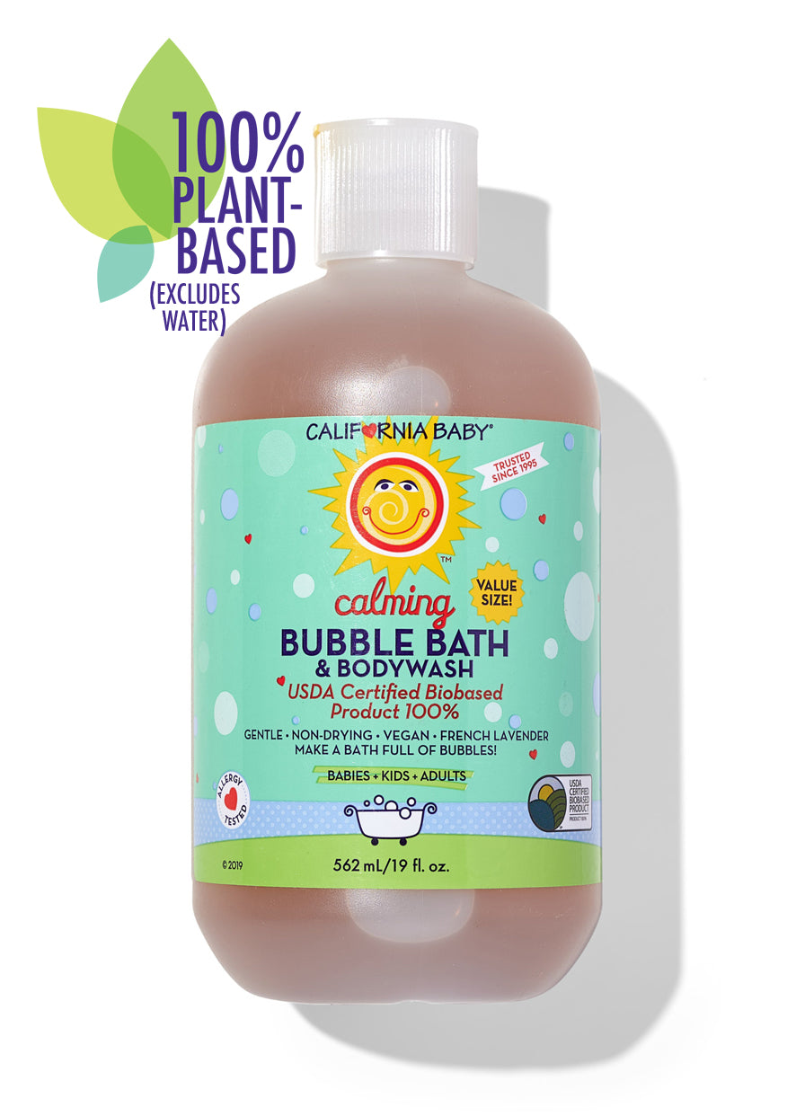 Calming™ Bubble Bath & Body Wash for Adults & Kids - Relaxing Lavender Scented Foaming Bath Gel for Stress Relief & Better Sleep | Perfect for Spa Nights, Self-Care Routines & Baby Bath Time