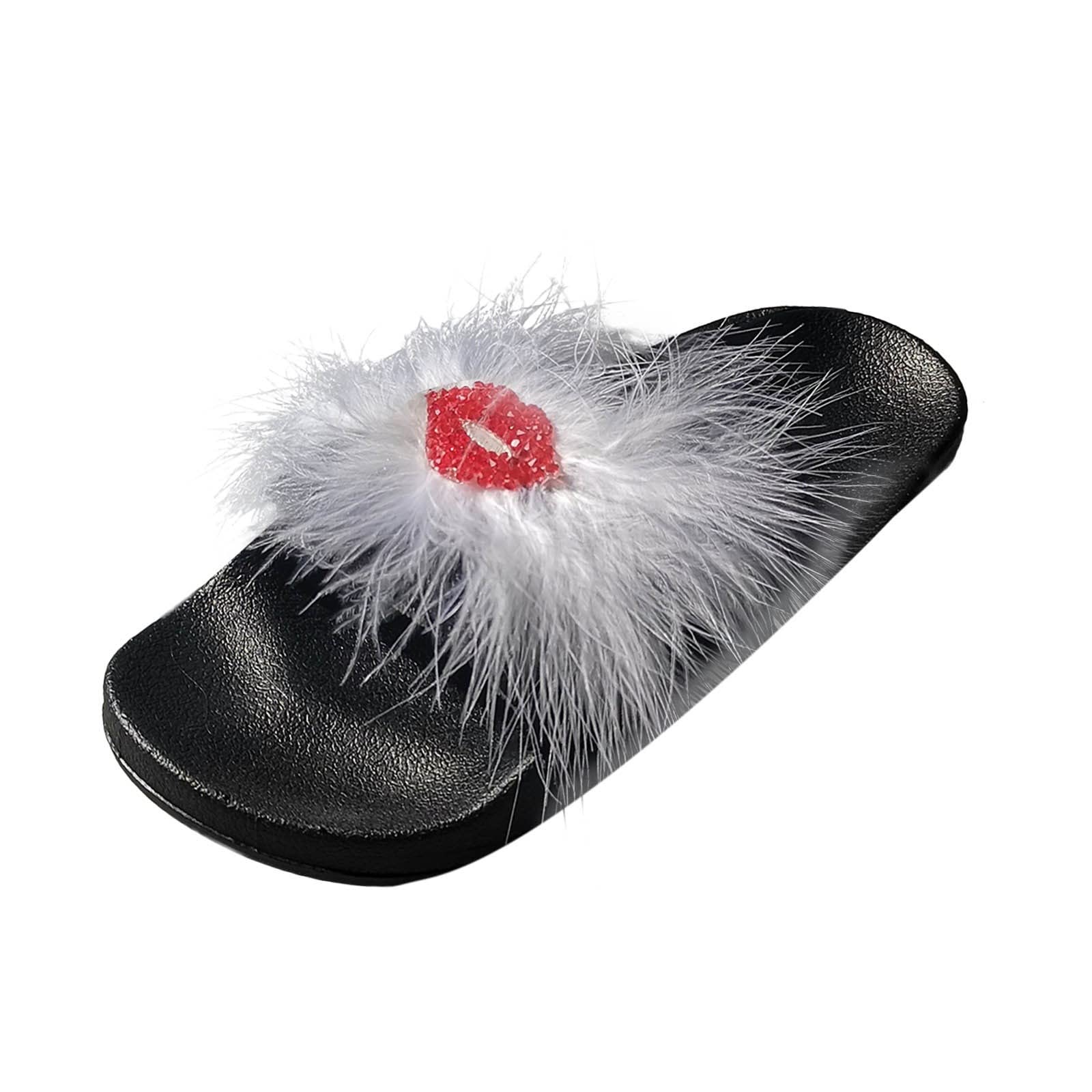 Women's Elephant Slippers - Soft & Comfortable Thick Sole Flat House Shoes for Spring/Summer - Size 9 - Perfect for Indoor Lounging, Spa Days & Cozy Home Wear