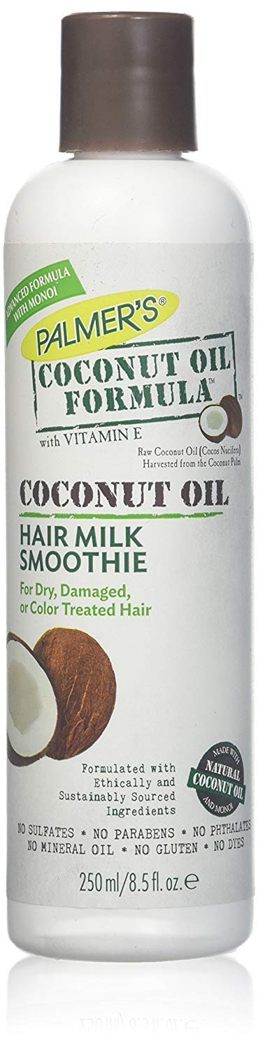 Palmer's Coconut Oil Formula Hair Milk Smoothie 8.5 oz - Hydrating Leave-In Conditioner for Dry, Damaged Hair - Perfect for Daily Moisture & Frizz Control