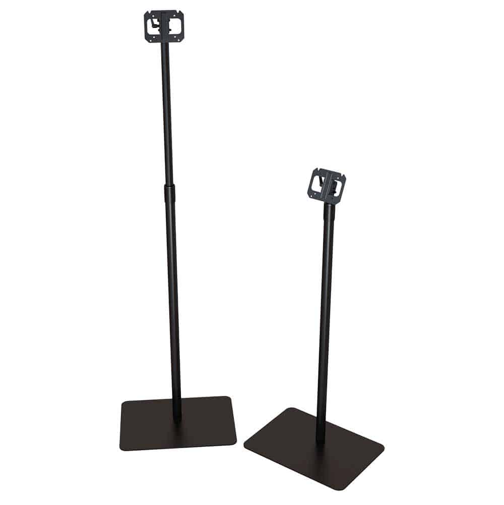 Adjustable Height Stand for Temperature Check Tablets - Sturdy Base for Medical & Office Use - Perfect for Hospitals, Clinics, and Workplace Screening Stations