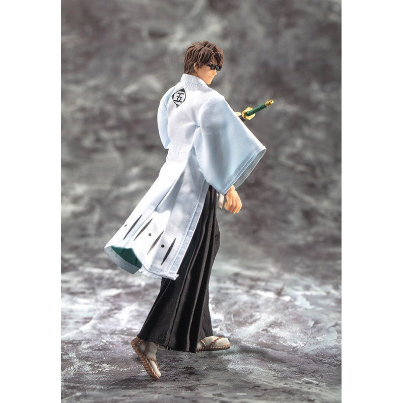 Dasin Models 1/12 Scale 6 Inch Bleach Sosuke Aizen Anime Action Figure Collectible Toy - Perfect for Display, Anime Collections & Cosplay Props