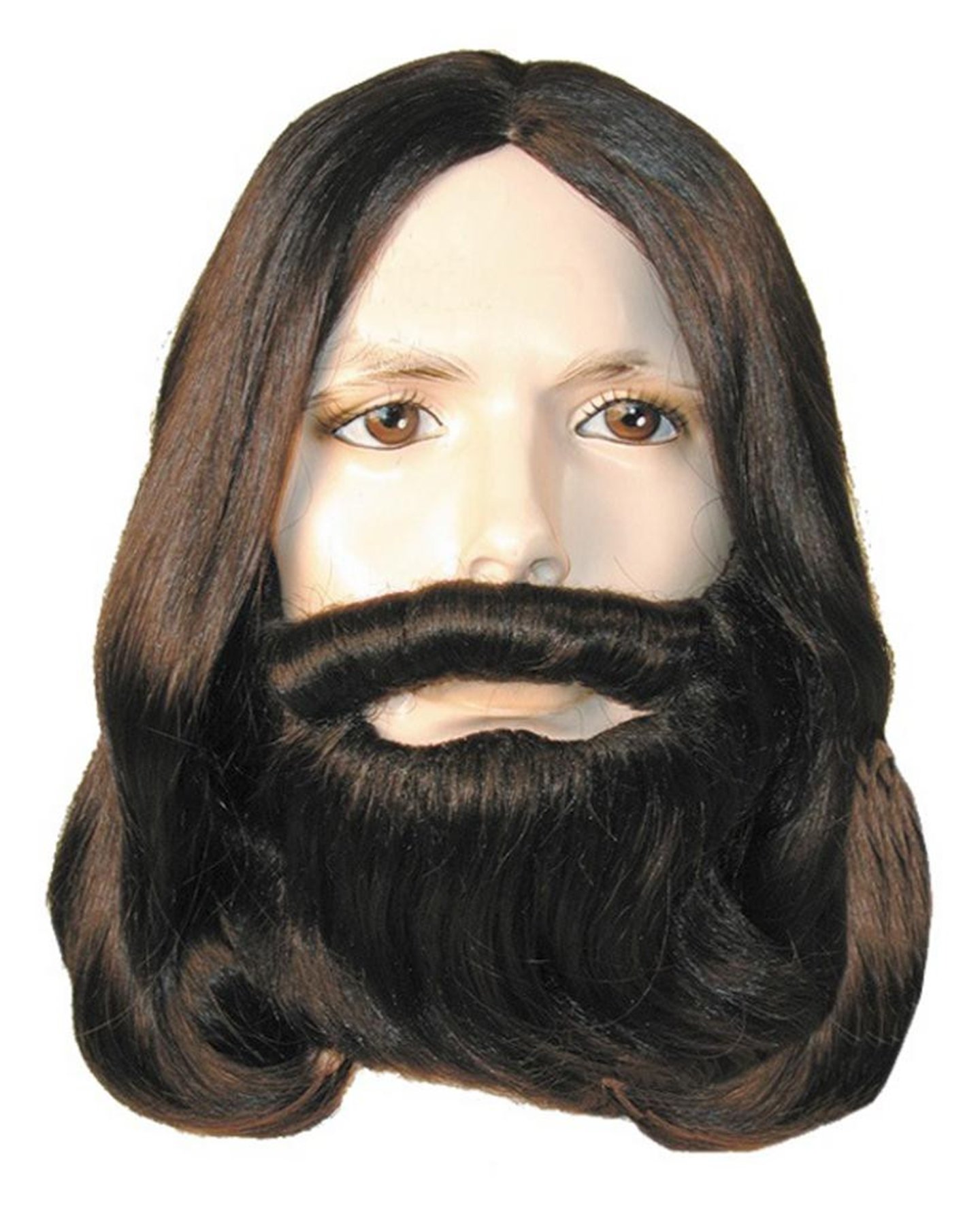 Biblical Wig and Beard Set for Men - Realistic Costume Accessories for Halloween, Cosplay, and Themed Parties - Perfect for Church Plays, Bible Reenactments, and Historical Performances