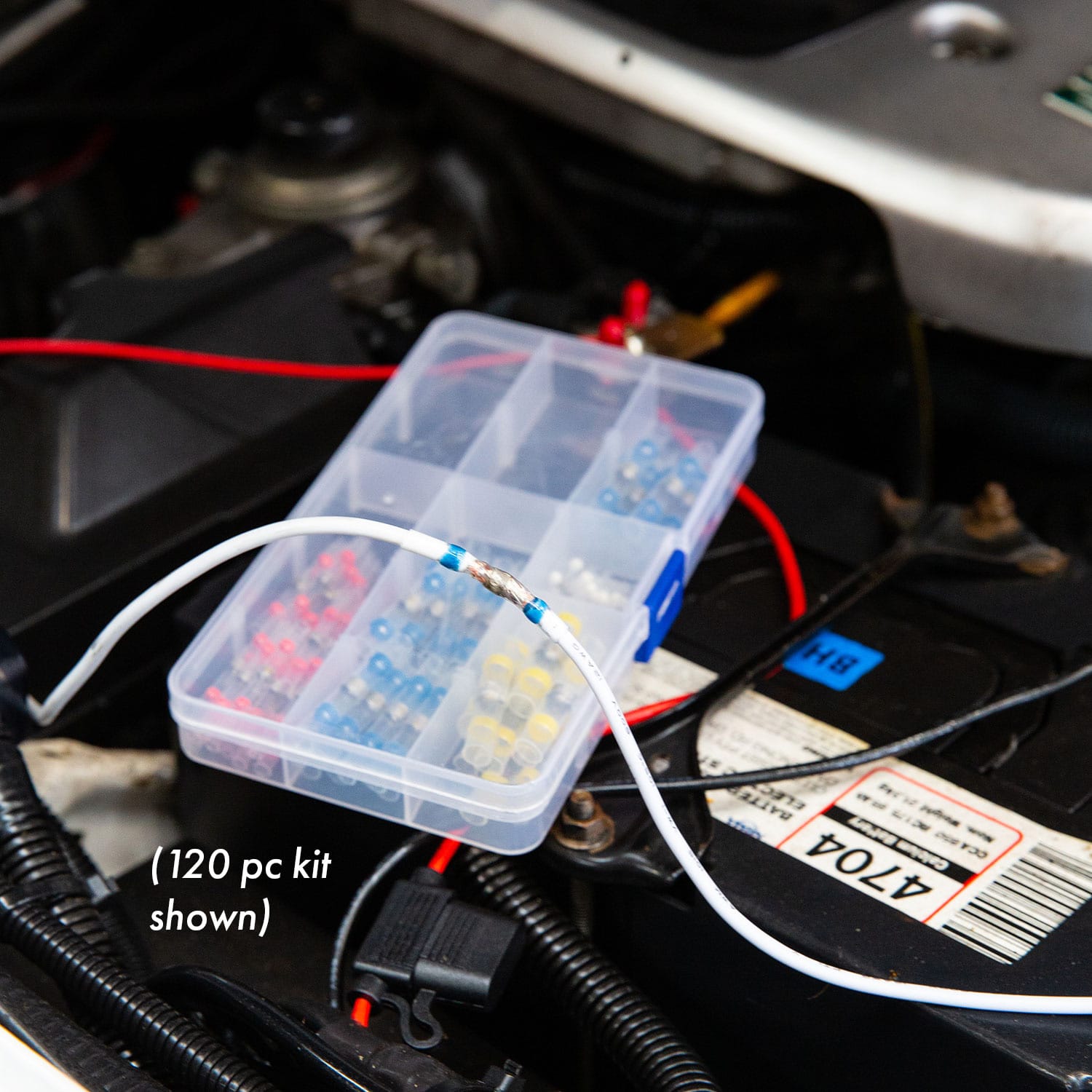 Heat Activated Solder Sleeve Kit (50 pcs) - Waterproof Wire Connectors for Electrical Repairs - Ideal for Automotive, Marine & DIY Projects