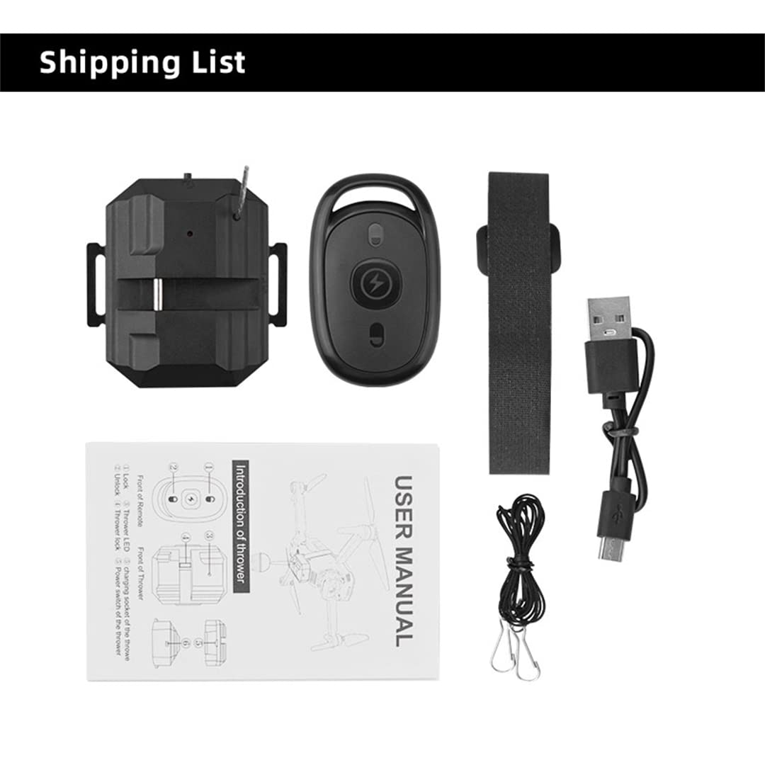 DJI Mini 3 Pro/Mini 2/SE Drone Airdrop Launcher Accessories - Compatible with Mavic Pro, Air & FIMI X8 SE - Perfect for Aerial Delivery, Photography & Outdoor Adventures