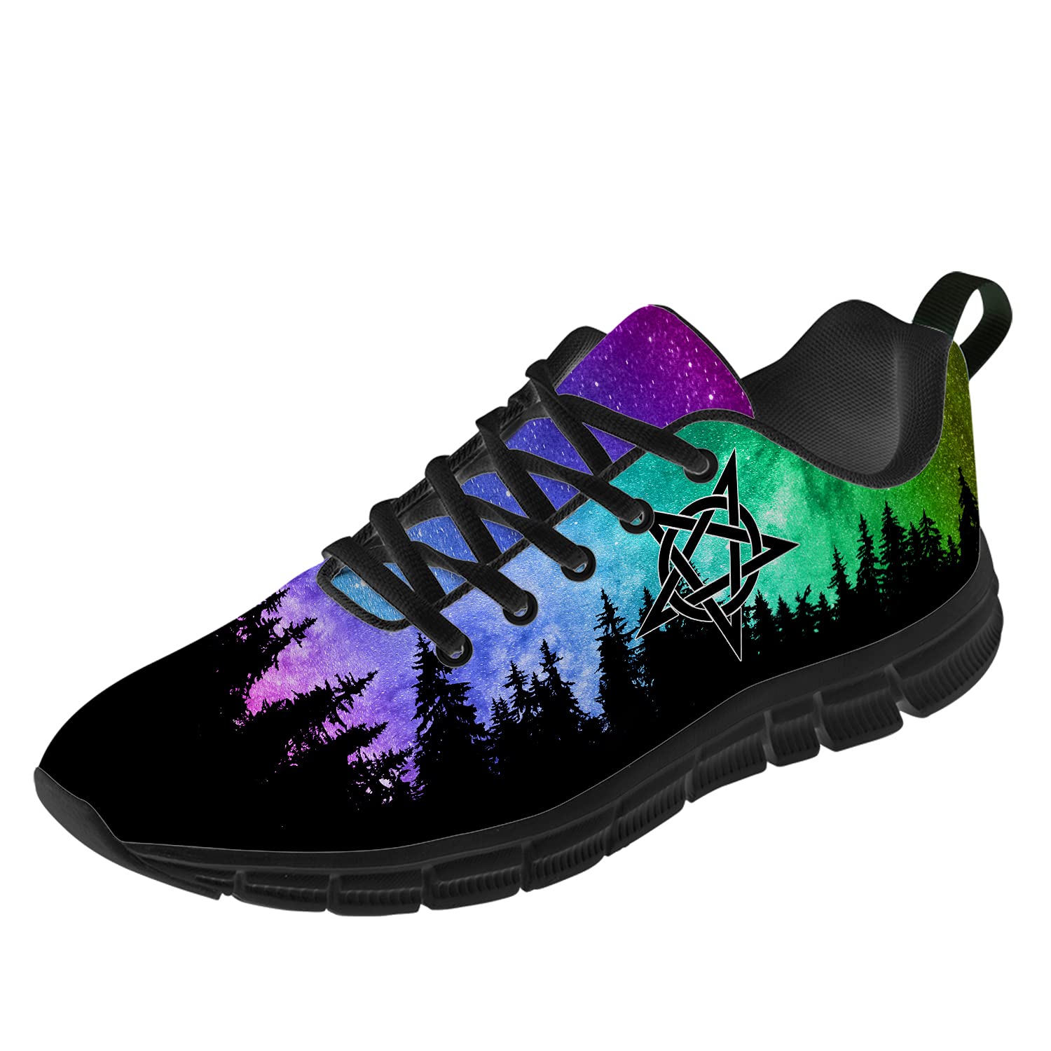 Satanic Running Shoes for Women & Men - Lightweight Comfortable Walking Tennis Sneakers - Perfect Gift for Boys & Girls - Ideal for Gym, Workouts & Casual Wear