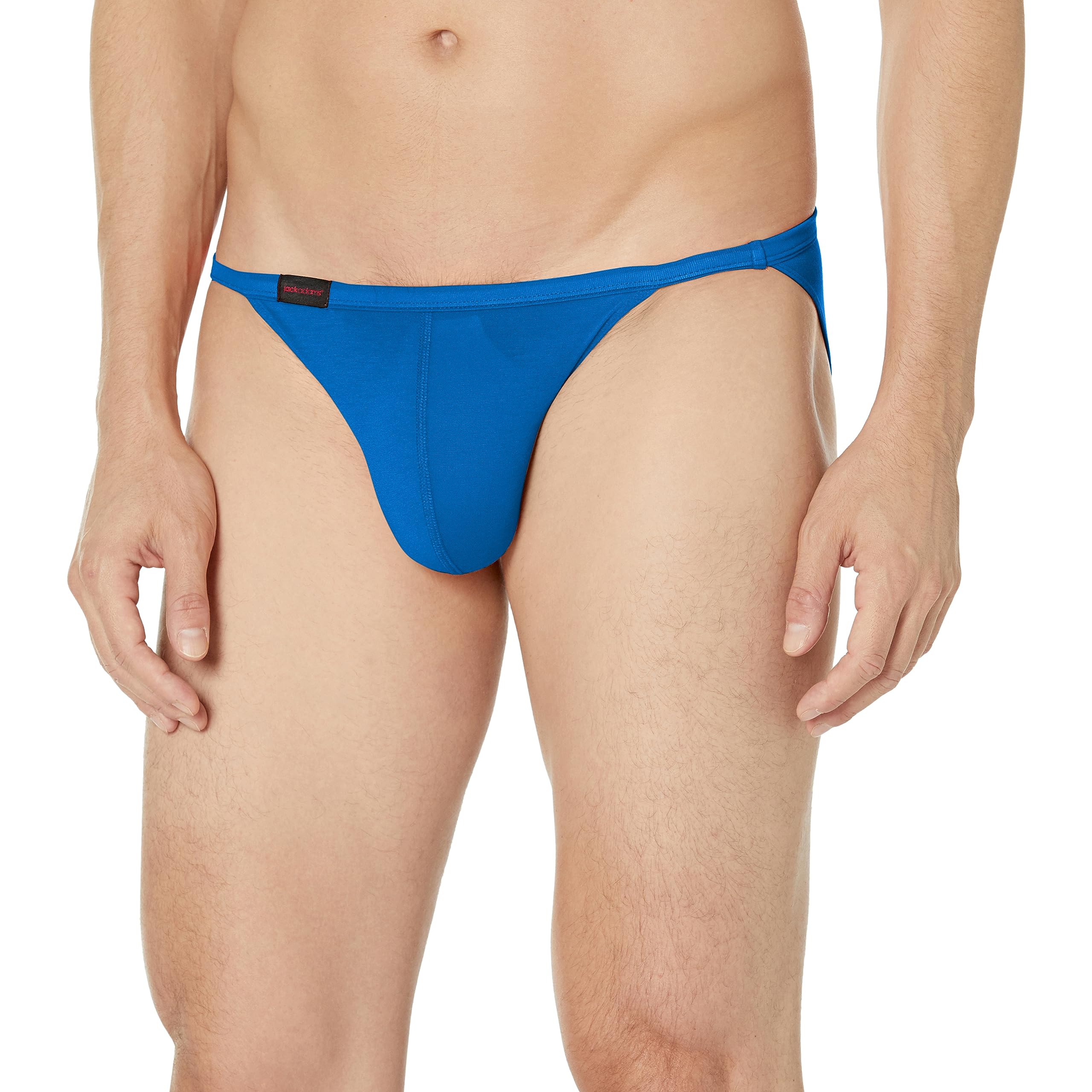 Jack Adams Men's Modal V-Cut Muscle Bikini Swimwear - Comfortable Stretch Fabric for Beach, Pool & Gym Workouts