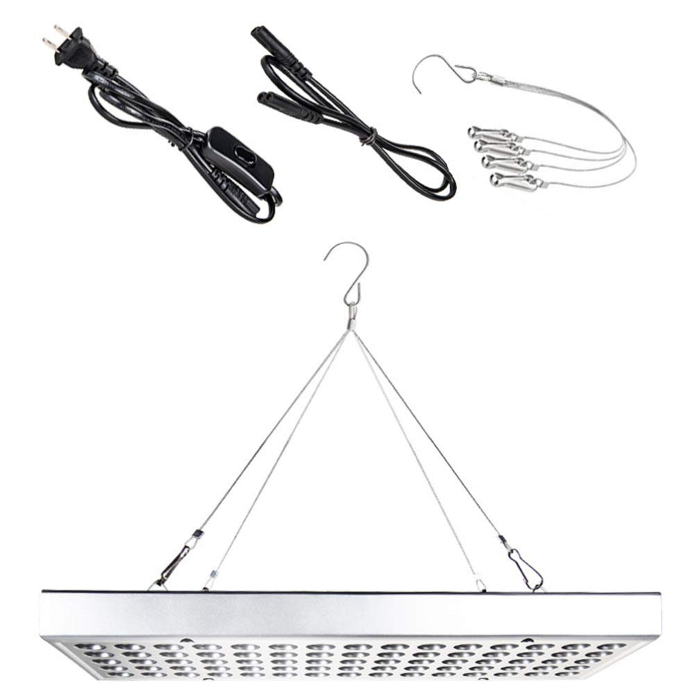 Yardwe 75LED Full Spectrum Grow Light - 25W Plant Lamp for Indoor Plants, Greenhouse, Veg & Bloom - Perfect for Hydroponics, Seed Starting, and Home Gardening