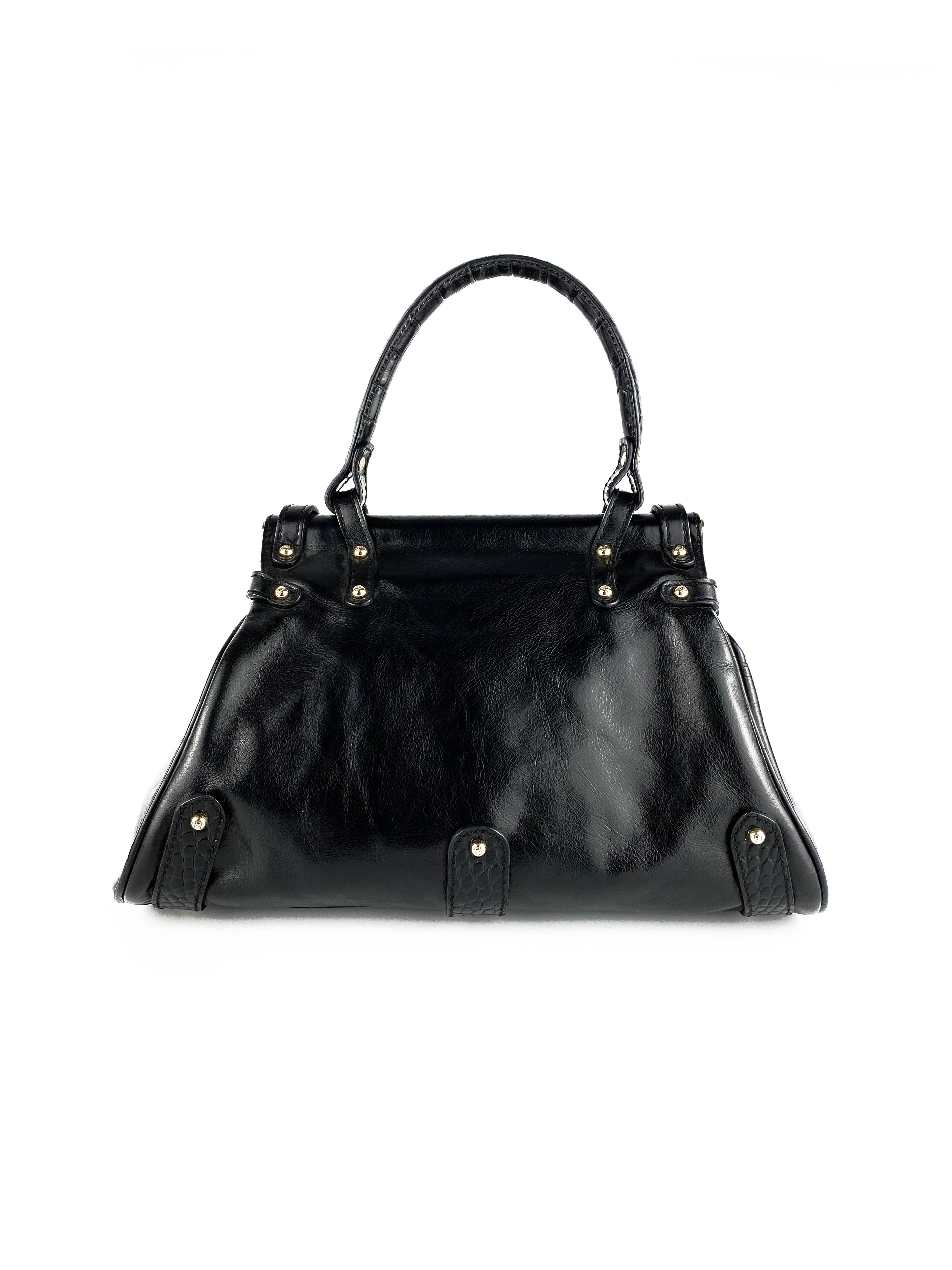 Fendi Black Magic Picola Bag - Luxury Leather Shoulder Bag for Women | Perfect for Work, Travel & Evening Events