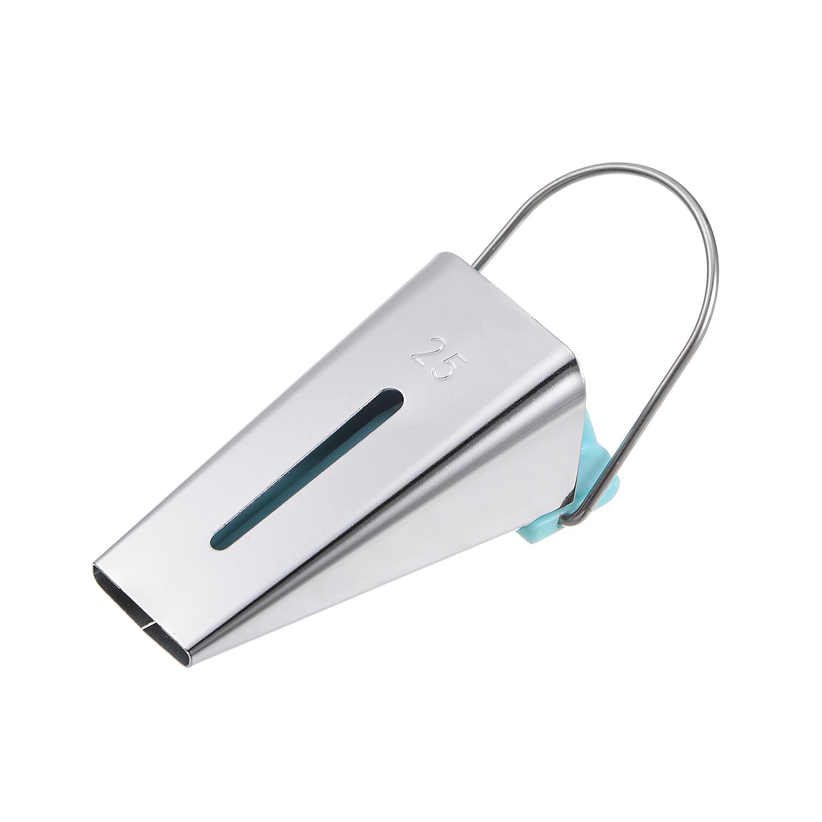HARFINGTON 25mm Bias Tape Maker Kit - Single & Double Fold Fabric Binding Tool for Quilting, Sewing, DIY Crafts (Sky Blue) | Perfect for Dressmaking, Home Decor & Scrapbooking Projects