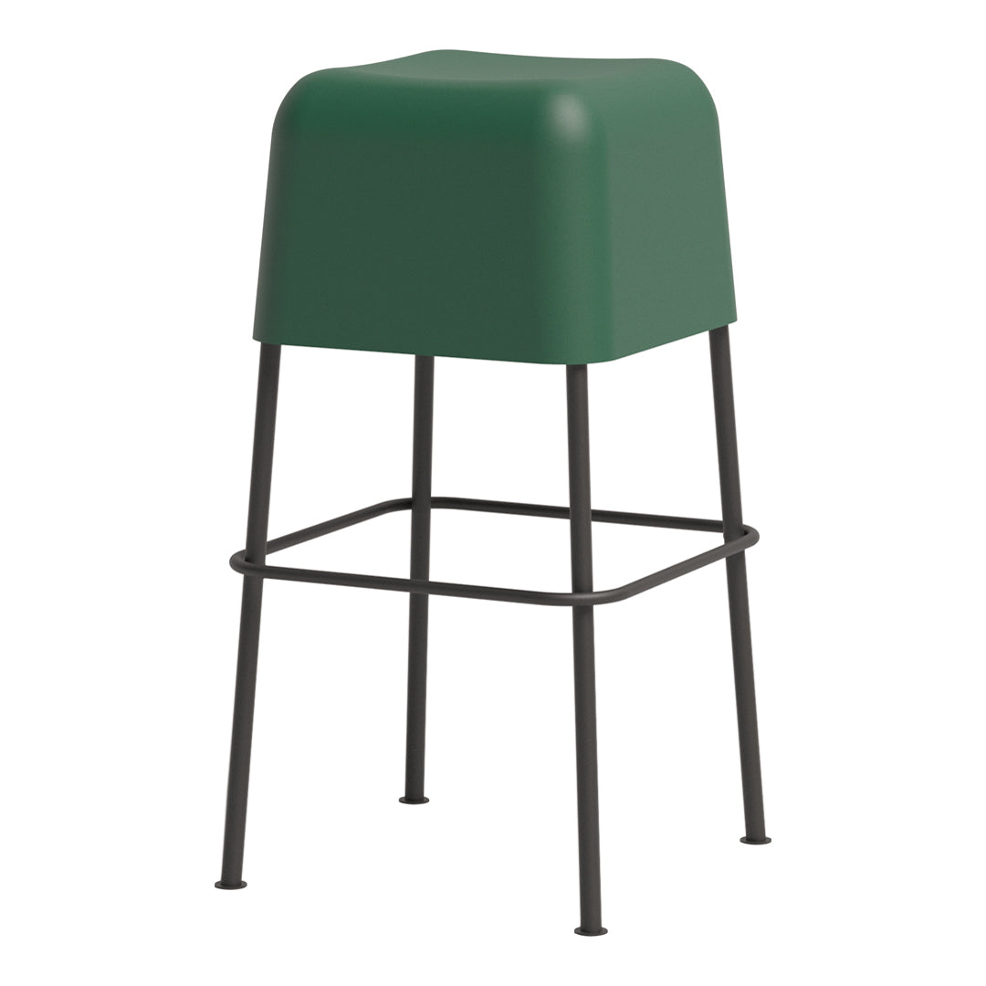 Abisko 75 Barstool - Adjustable Height Modern Kitchen Island Stool with Backrest, Comfortable Counter Stool for Dining, Bar, and Home Decor - Perfect for Kitchen, Breakfast Nook, and Entertainment Areas
