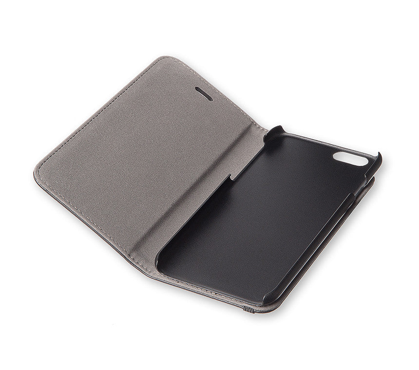 Moleskine Classic Bookstyle Leather Case for iPhone 6 Plus - Premium Protective Cover for Work, Travel & Daily Use