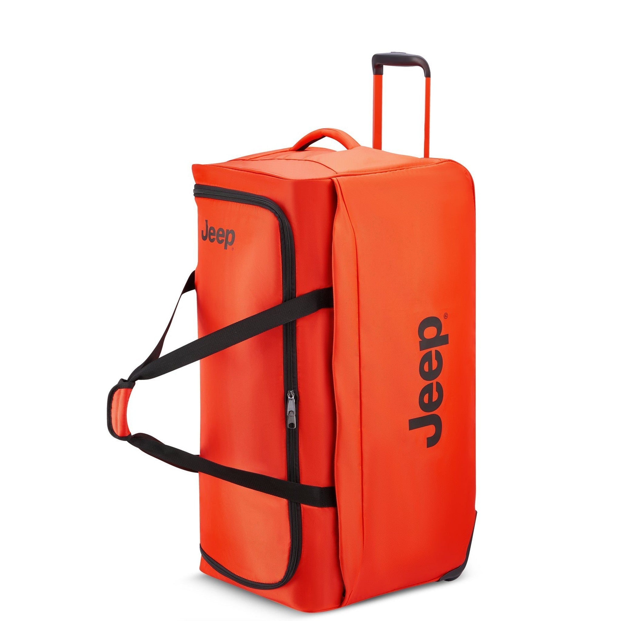 Delsey Jeep JS009D 31-Inch Rolling Duffel Bag - Water-Resistant Expandable Luggage for Travel, Gym & Sports Gear - Perfect for Airplane Carry-On & Weekend Getaways