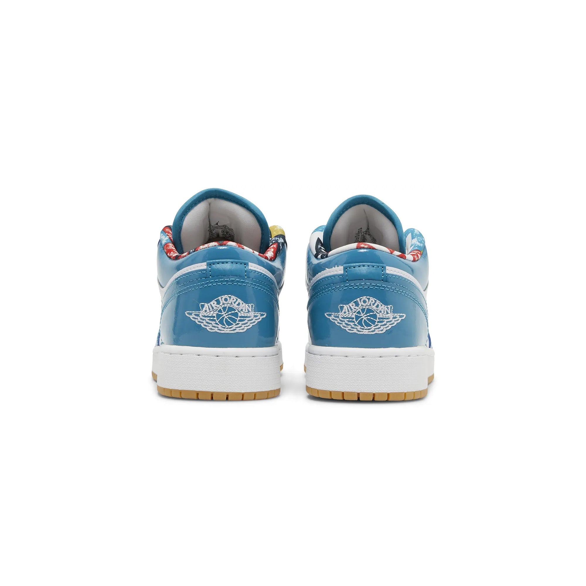 Air Jordan 1 Low 'Barcelona' GS Sneakers - Women's Basketball Shoes for Casual Wear & Street Style Fashion - Perfect for School, Gym, and Everyday Outfits