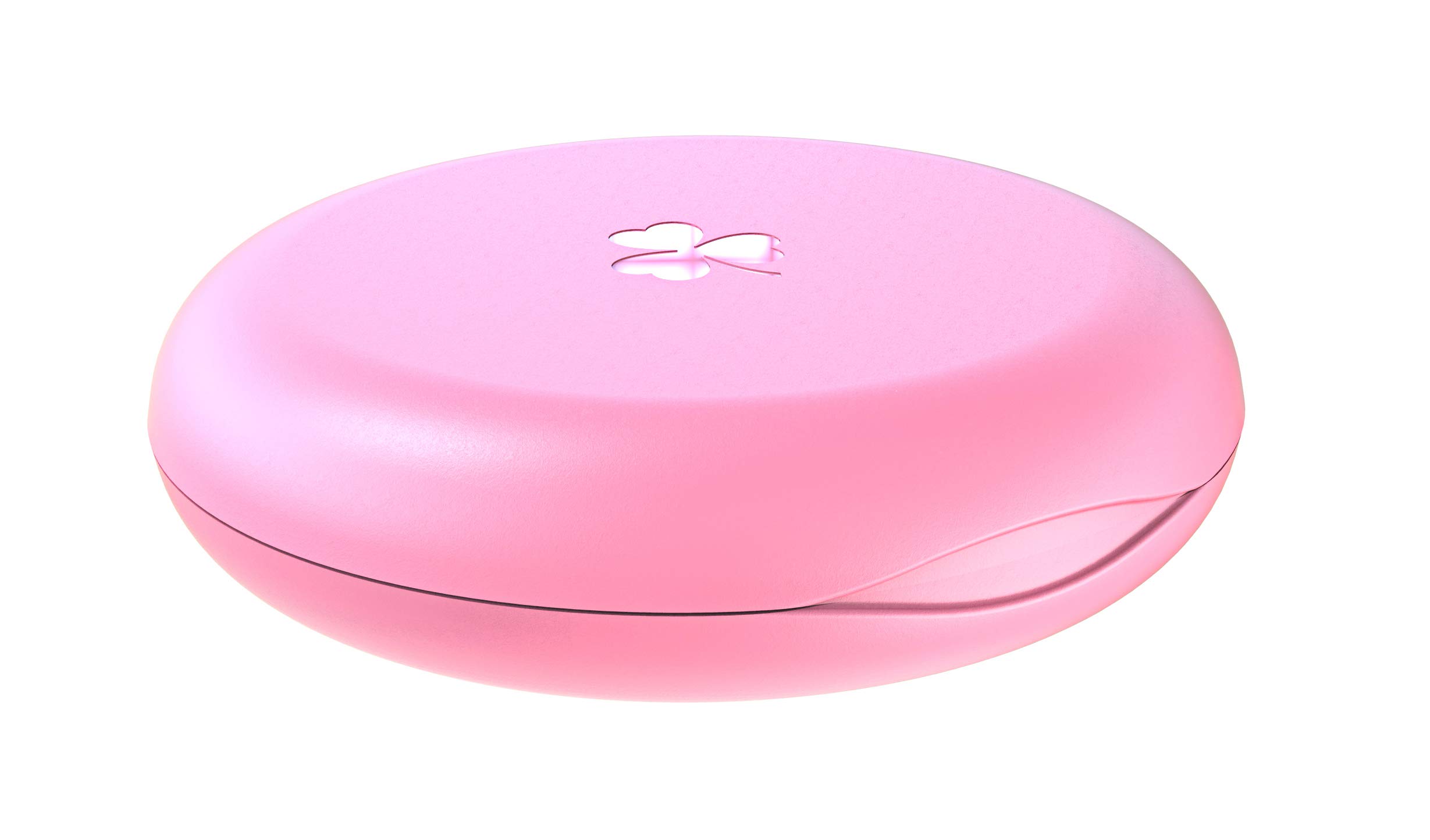 (2 Pack) Orthodontic Retainer Cases - Durable Plastic Retainer Holder for Night Guards, Invisalign & Dental Appliances - Perfect for Travel, School & Daily Storage (Pink)