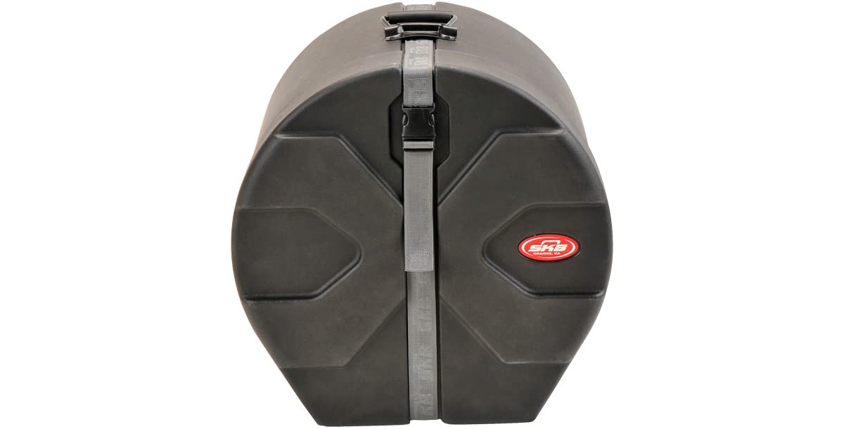 SKB 12x14 Inch Padded Tom Drum Case - Heavy Duty Protection for Drum Storage & Transport - Perfect for Musicians, Bands & Live Performances