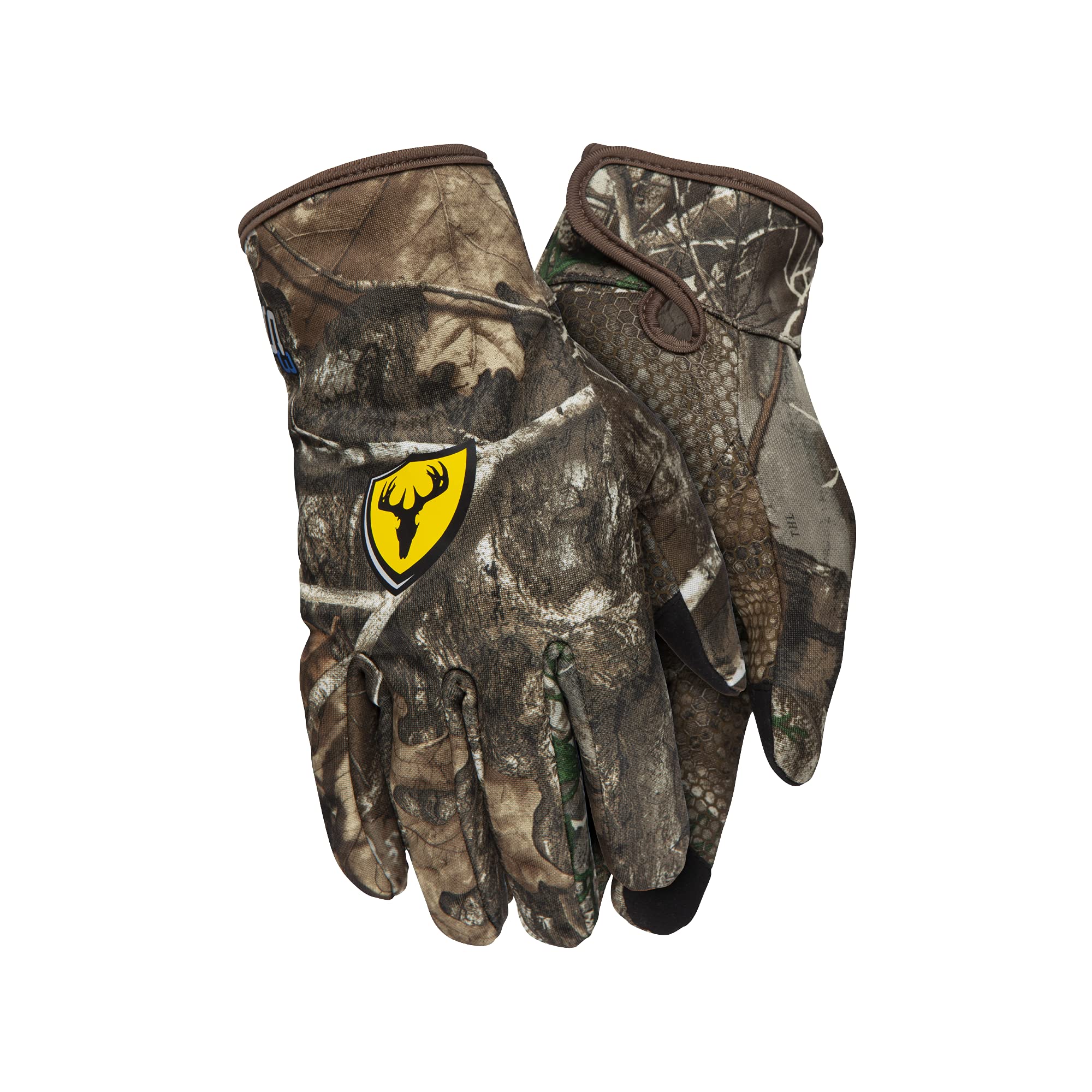 SCENTBLOCKER Shield Series S3 Warm Fleece Gloves for Men - Touchscreen Compatible Winter Gloves for Cold Weather, Hunting & Outdoor Activities
