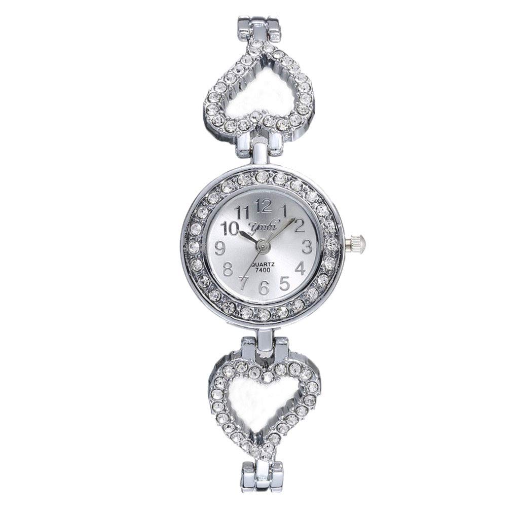 Luxury Diamond Quartz Watch for Women - Elegant Leather Strap for Daily Wear