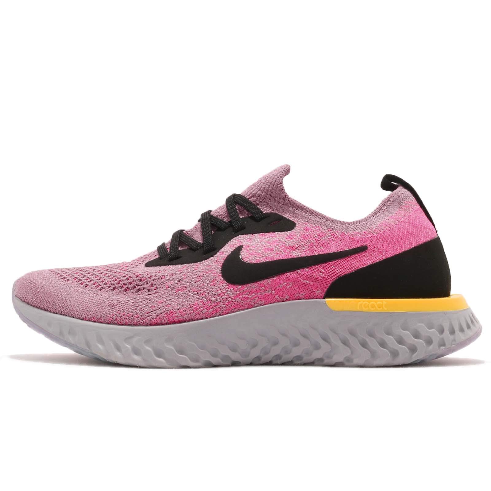 Nike Kids' Grade School Epic React Flyknit Running Shoes - Lightweight & Cushioned Sneakers for Boys & Girls - Perfect for School, Sports & Daily Activities