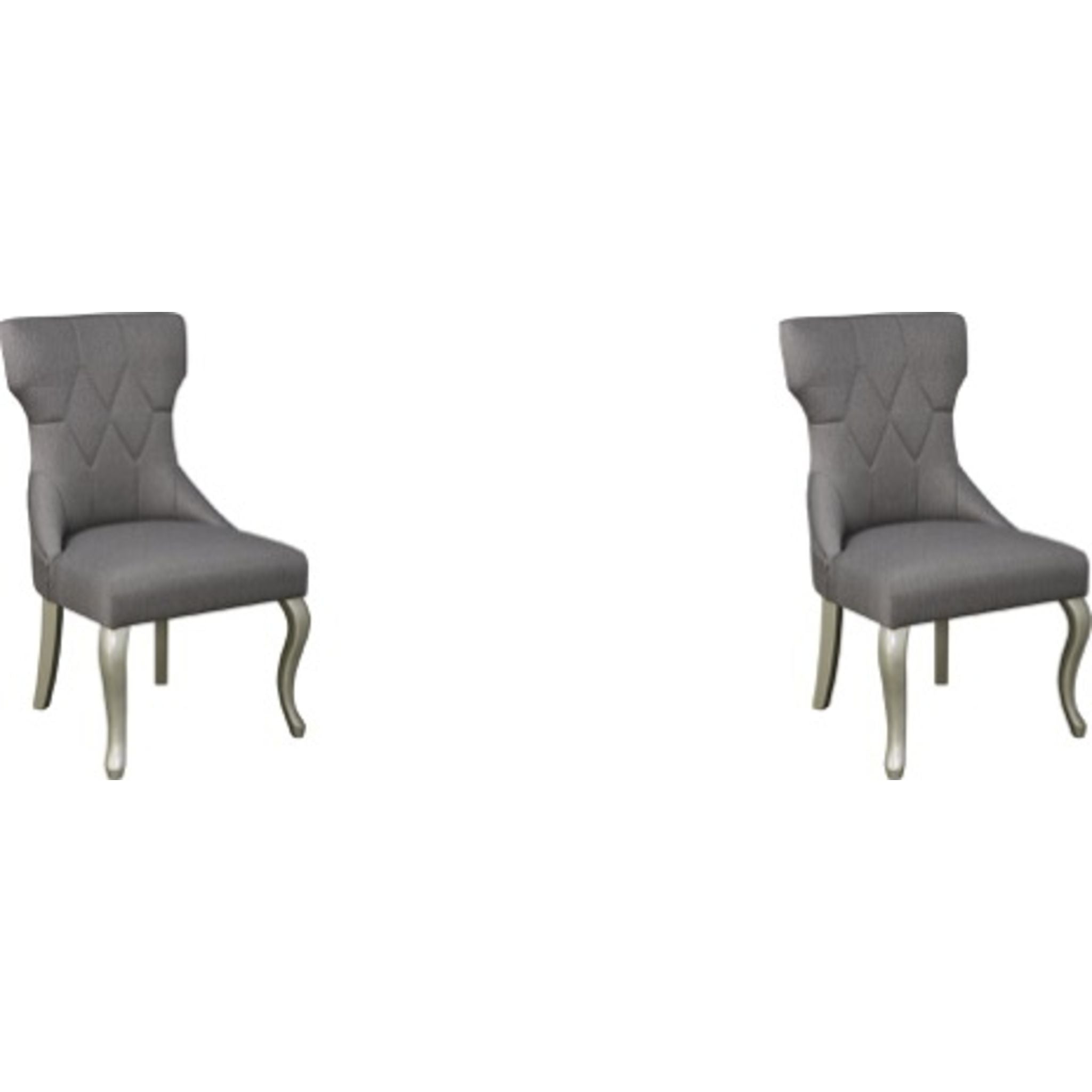 Coralayne Upholstered Side Chair - Modern Accent Chair for Living Room, Bedroom & Office - Comfortable Dining Chair with Wooden Legs - Perfect for Home Decor & Small Spaces