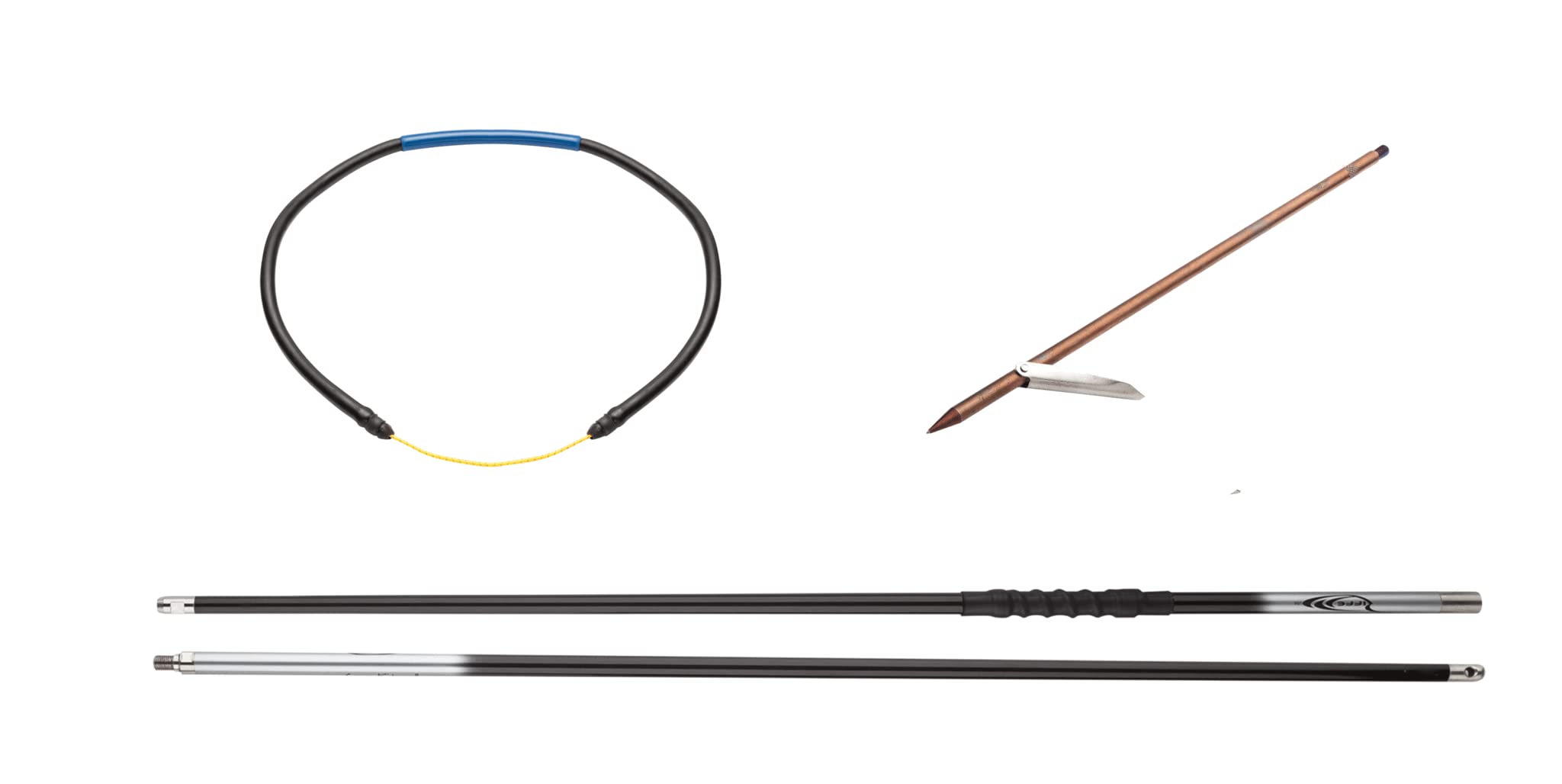 Riffe Carbon Fiber Pole Spear - 6FT 2-Piece Spearfishing Gear for Underwater Hunting | Perfect for Freediving, Snorkeling & Ocean Adventures