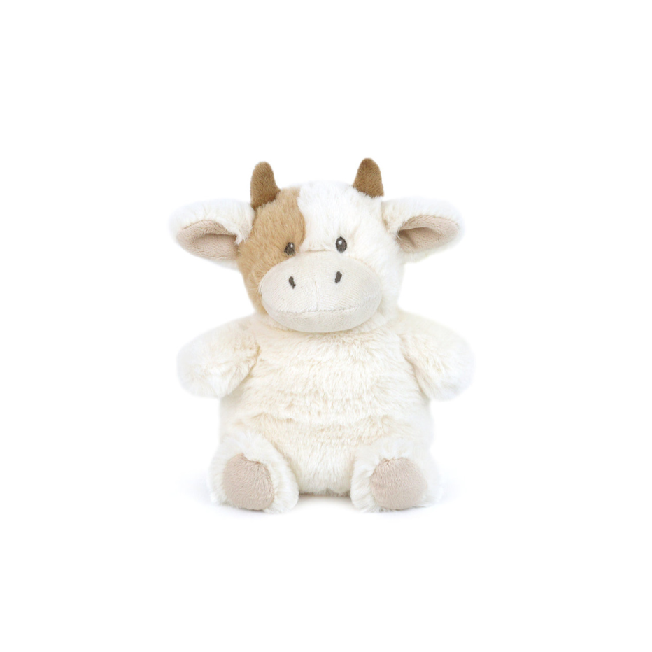 Mocha Petit Cow Plush Toy - Soft & Cuddly Stuffed Animal for Kids, Perfect for Gifts, Nursery Decor & Comfort | Ideal for Birthdays, Baby Showers & Sleep Companions