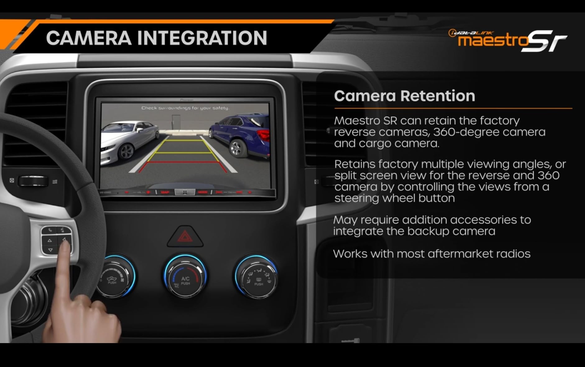 iDatalink Maestro ADS-MSR Universal Car Stereo Interface - Retain Steering Wheel Controls & Factory Settings - Bluetooth Wireless Programming for Factory Audio System Upgrades - Perfect for DIY Car Stereo Installation & Aftermarket Radio Integration