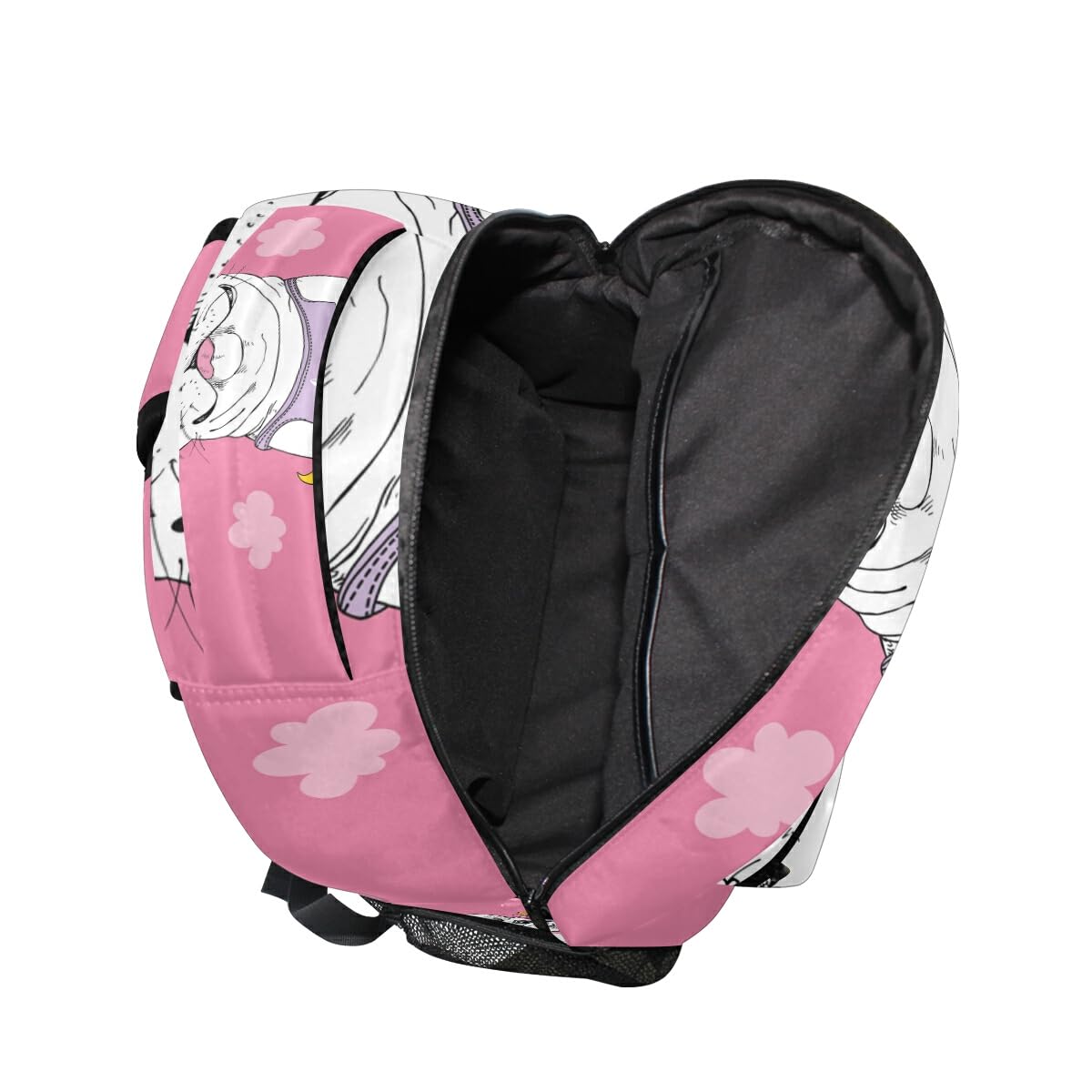 Cute French Bulldog Backpack for Teens - Durable School Backpack & Travel Bag for Boys & Girls - Perfect for School, College, Travel & Daily Use