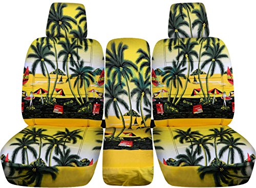 Yellow w Palm Tree