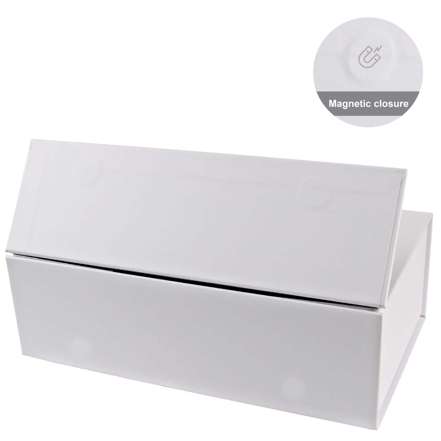 Premium White Magnetic Closure Gift Box 12