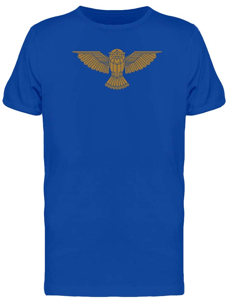 Stylish Pure Gold Geometric Owl T-Shirt for Men | Trendy Graphic Tee for Casual Wear & Street Fashion