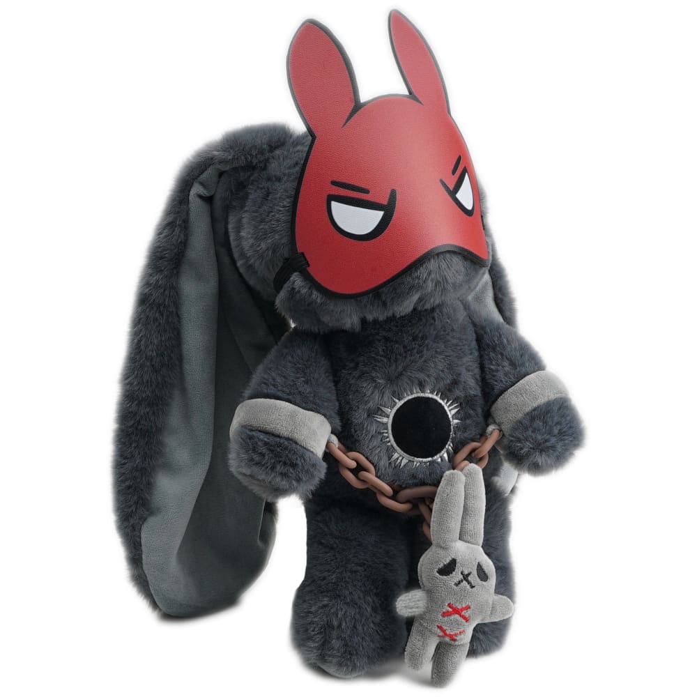Plushie Dreadfuls PTSD Bunny - Soft Stuffed Animal Toy for Anxiety Relief & Comfort | Perfect for Therapy, Gifts, and Emotional Support