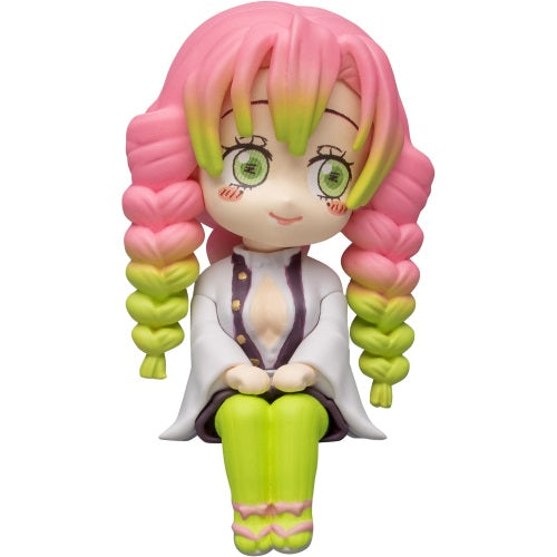 Demon Slayer Edge Sitting Figure Vol. 01 Kitan Club 2 Inch Mini Anime Collectible - Perfect for Desk Decor, Anime Collections & Gift Giving
