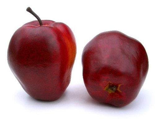Premium Artificial Red Delicious Apples - Set of 12 Lifelike Fake Fruits for Home Decor, Kitchen Display, Photography Props, and Party Centerpieces