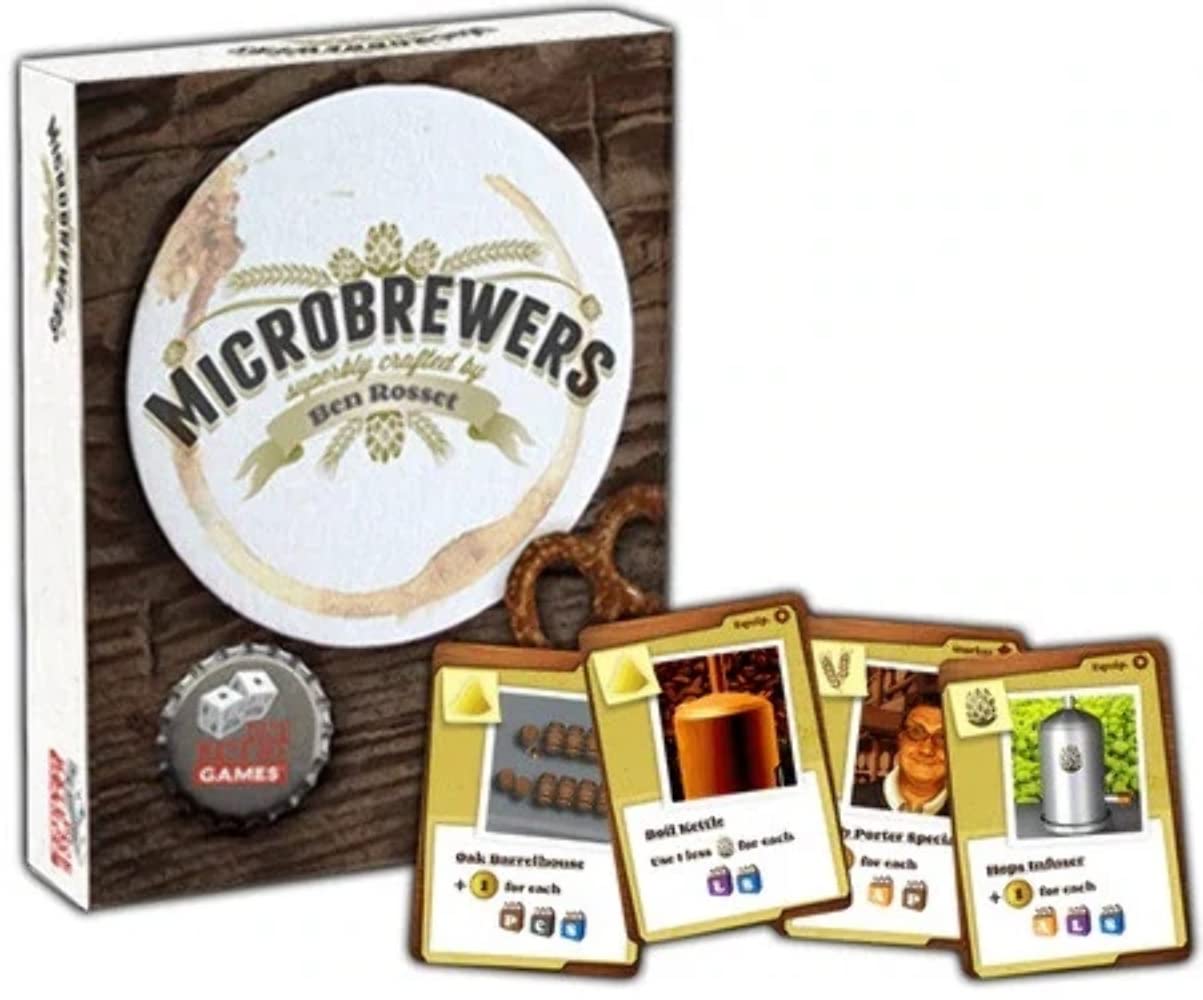 Microbrewers Board Game by Greater Than Games - Fun Strategy Game for Adults & Family Game Night