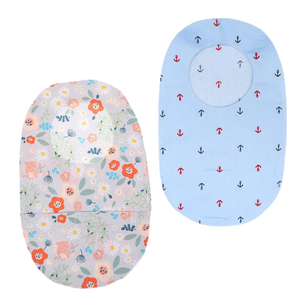 **Ciieeo 2-Pack Colostomy Bag Covers - Cotton Ostomy Drain Bag Holder & Stoma Care Accessories for Post-Surgery Comfort - Ideal for Showering, Daily Use & Active Lifestyles**