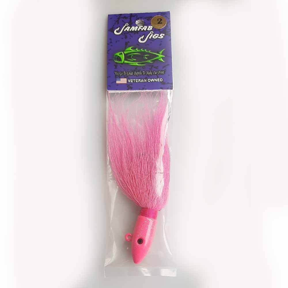 Jamfab Jigs Bullet Jig 1OZ - Premium Fishing Lure for Bass, Walleye & Saltwater - Ideal for Casting, Trolling & Jigging Techniques