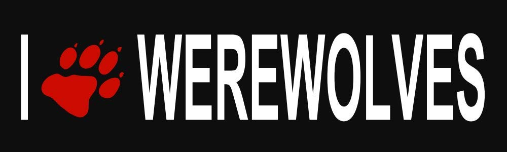Funny Werewolf Car Magnet - 