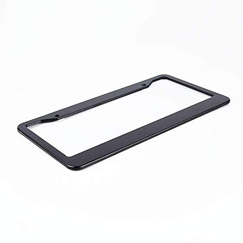 Custom Personalized Metal License Plate Frame - Chrome Crown Design for Front Car Plates - 2 Hole Mounting - Durable & Stylish Car Accessory for Gifts, Car Shows & Custom Vehicle Decor