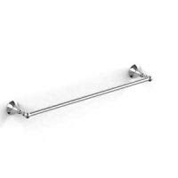 Riobel HU5BN 24 Inch Modern Bathroom Towel Bar - Brushed Nickel Finish for Spa, Hotel & Home Decor