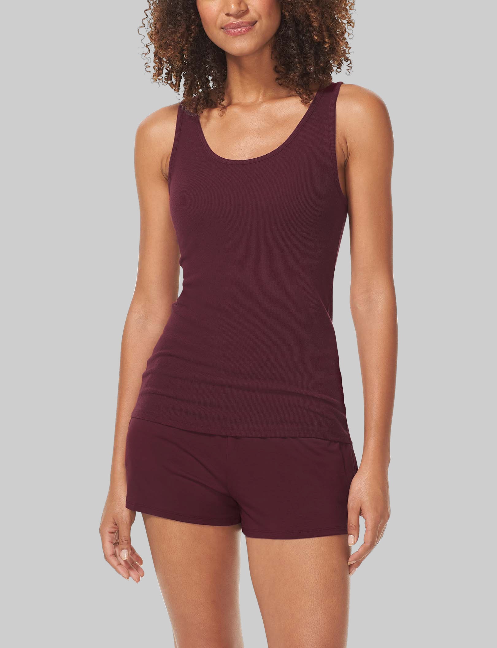 Women's Comfortable Downtime Tank Top - Soft Casual Loungewear for Relaxing at Home, Yoga, and Sleepwear