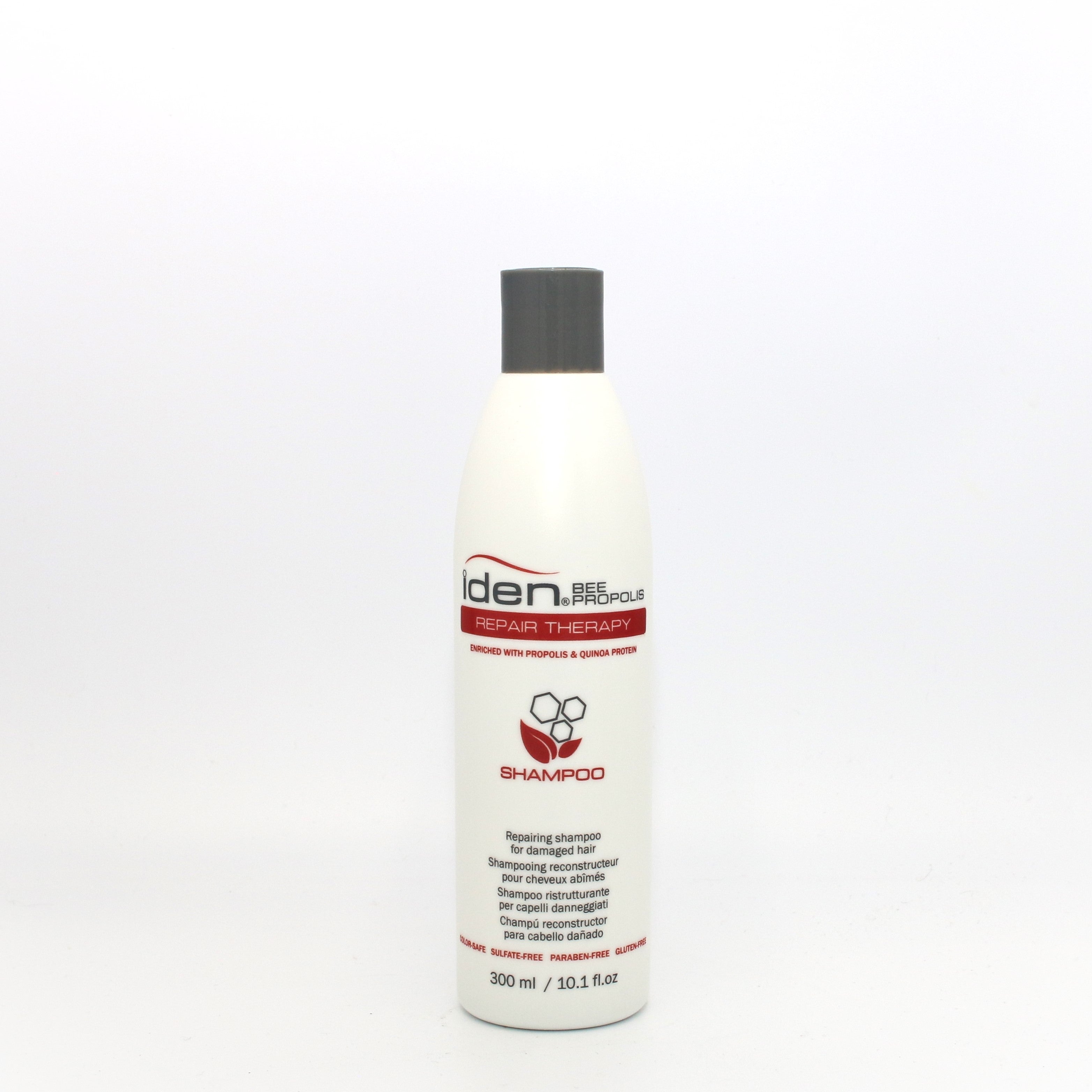 IDEN Bee Propolis Repair Therapy Shampoo for Damaged Hair - 10.1 oz | Natural Hair Care with Propolis Extract | Perfect for Dry, Frizzy & Color-Treated Hair at Home or Salon