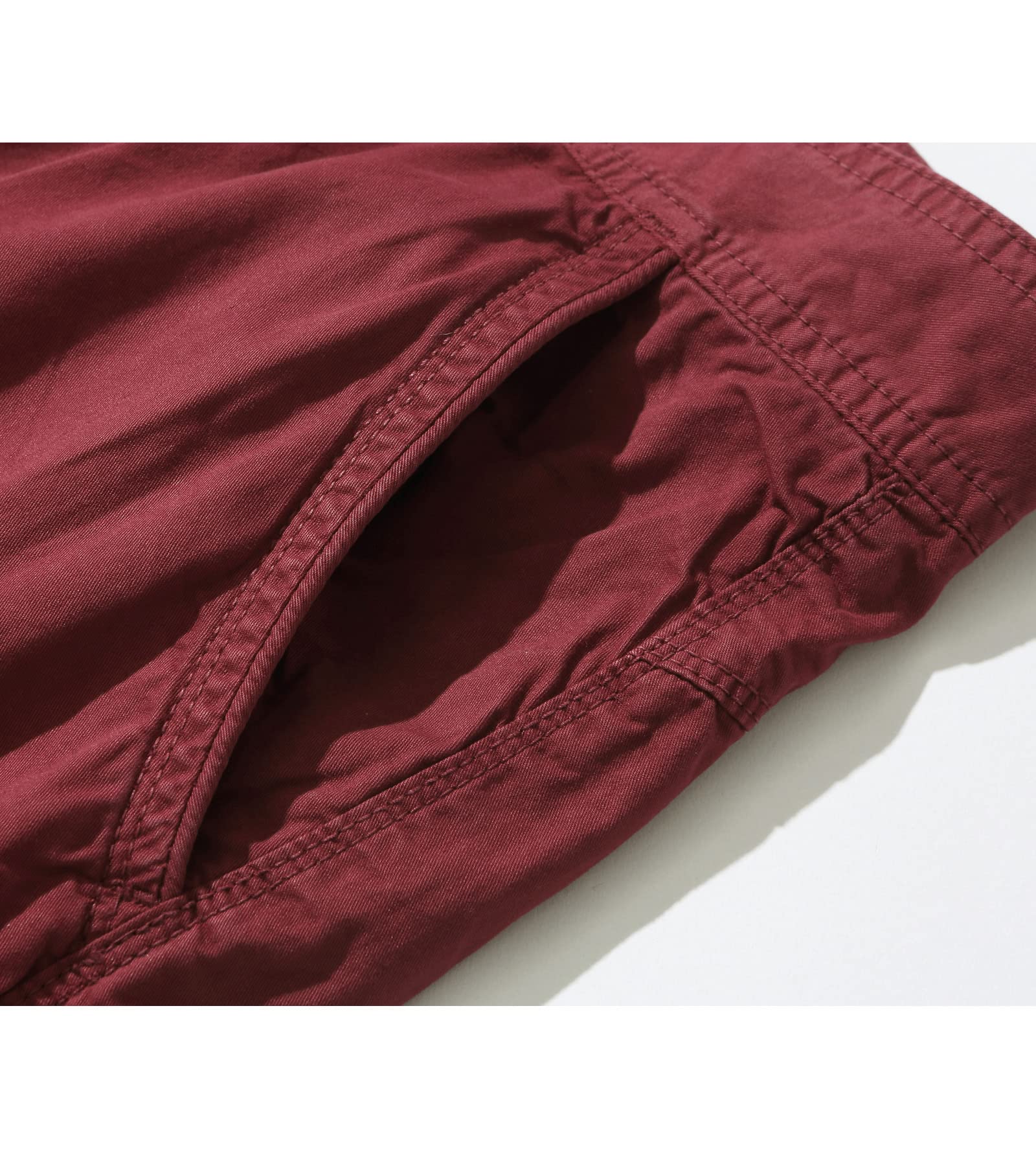 Men's 3/4 Length Cargo Shorts - Below The Knee Stretch Comfort Fit Outdoor Hiking & Summer Casual Wear