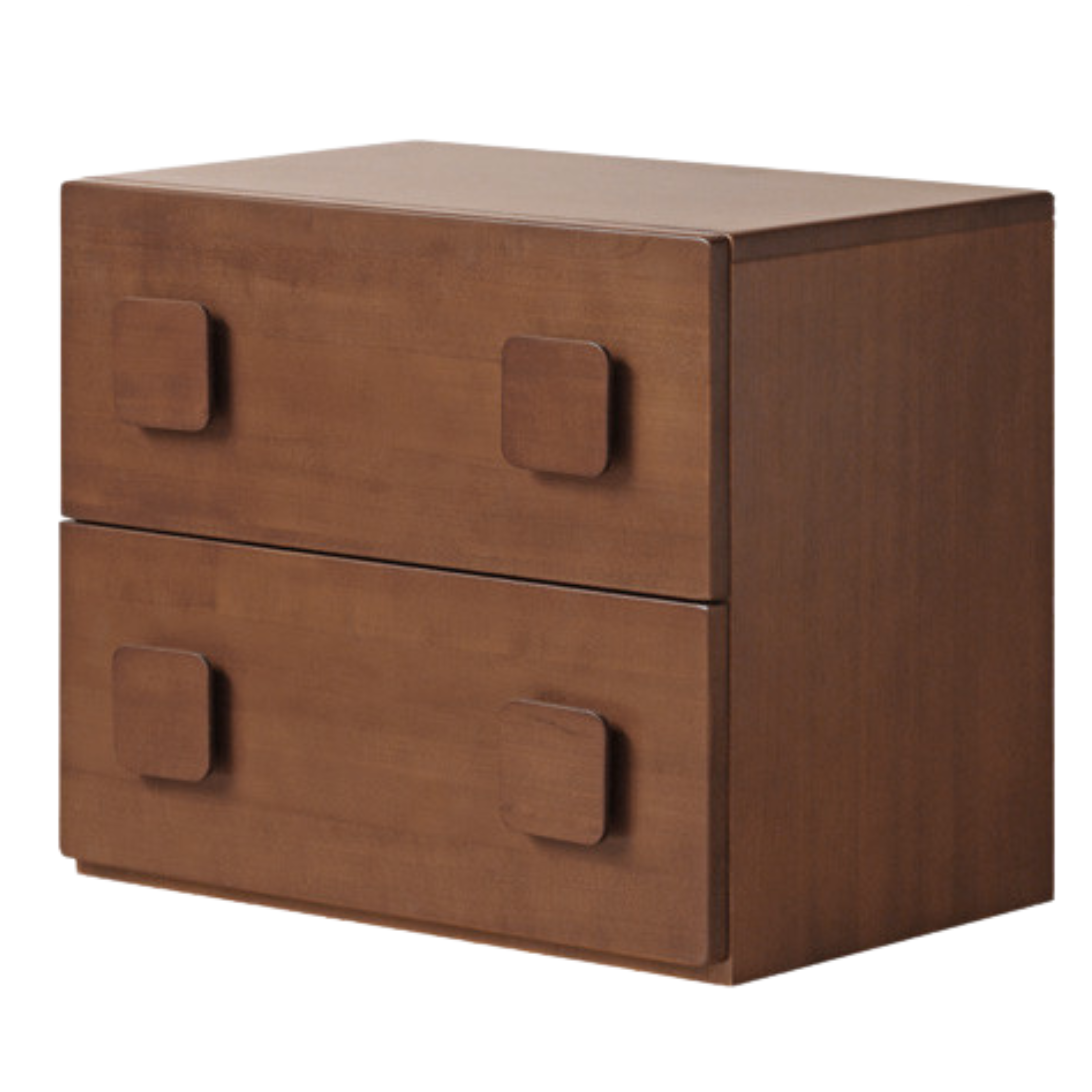 22.8x14.9x19.6 inch / 58x38x50 cm / Walnut Color / Oak TV cabinet