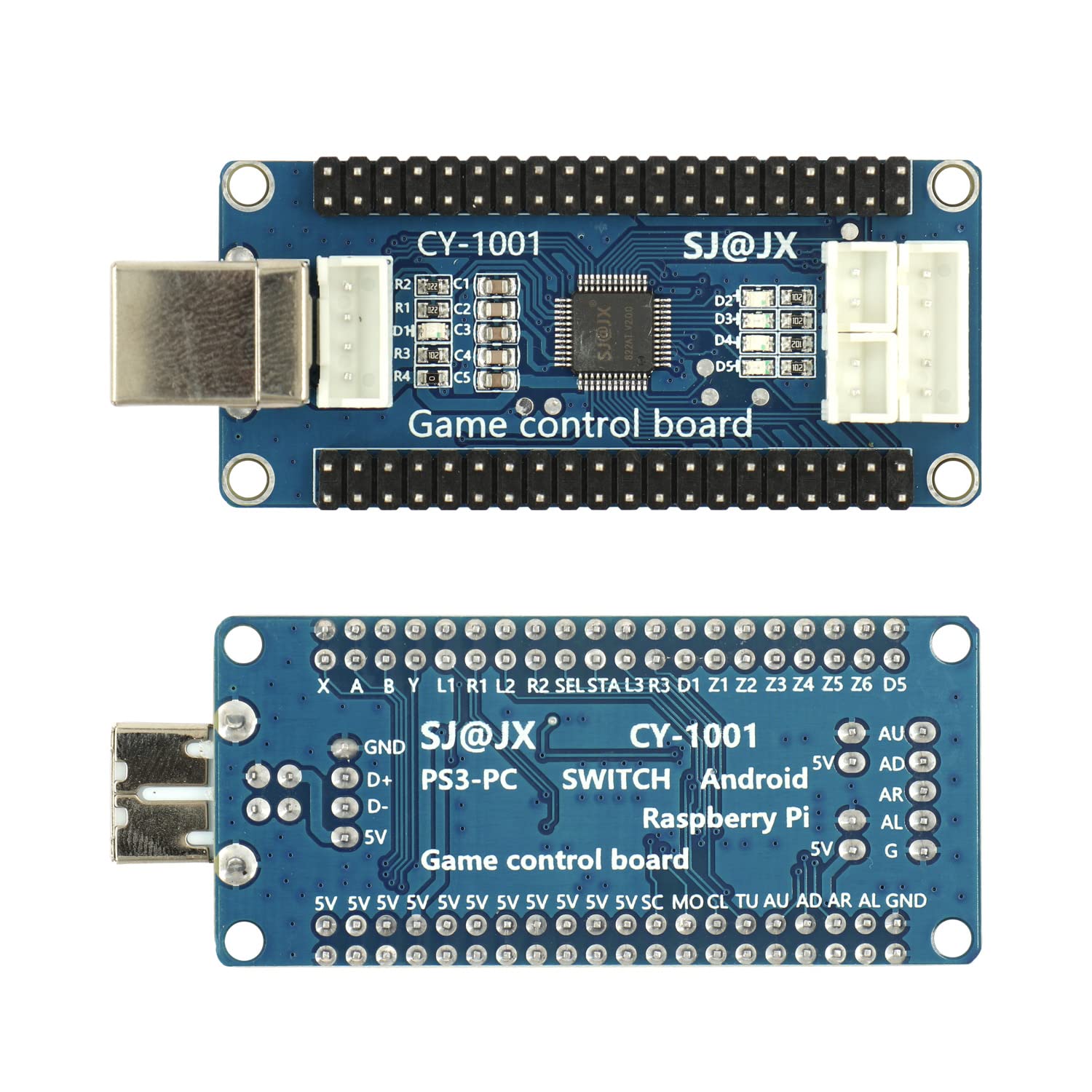 Zero Delay USB Arcade Encoder for Switch/PC/PS3 - Gaming & DIY Controls