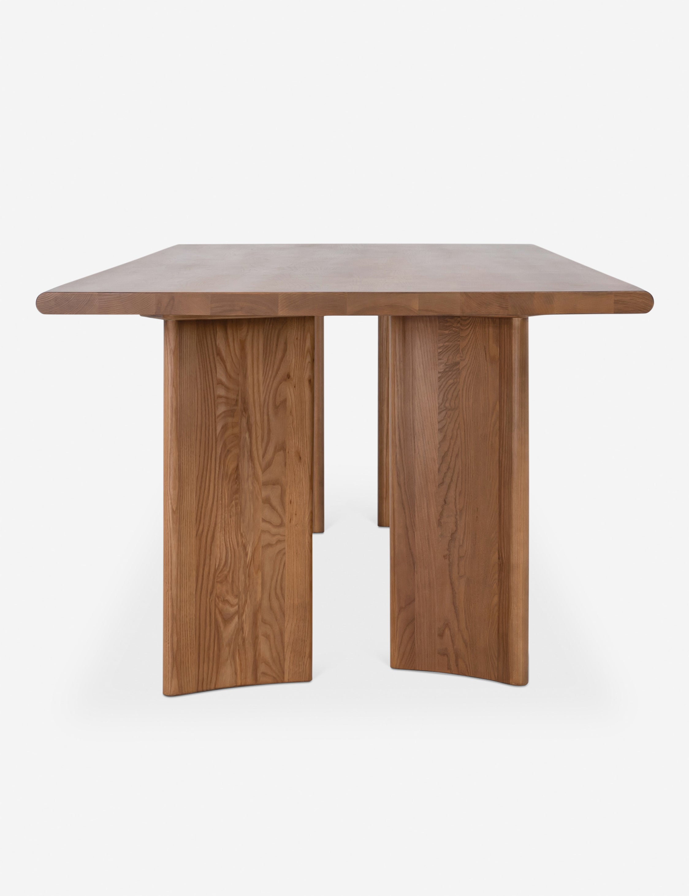 Sun at Six Crest Dining Table - Modern Solid Wood Dining Table for Kitchen & Dining Room - Perfect for Family Gatherings & Dinner Parties