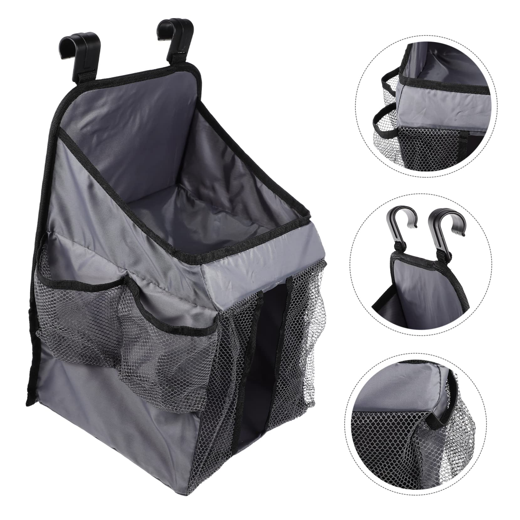 Totority 4pcs Stroller Storage Bags for Diapers & Essentials - Baby Organizer