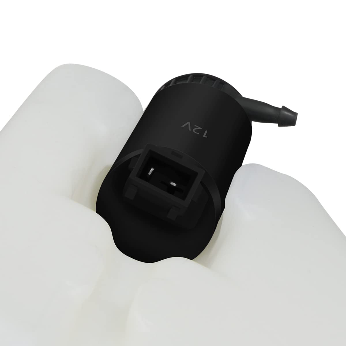 DNA Motoring OEM-WT-FO1288114 Windshield Washer Fluid Reservoir with Pump - Compatible with 2010-2013 Ford Transit Connect (Without Rear Wiper) | Replacement Part for Easy Windshield Cleaning & Maintenance